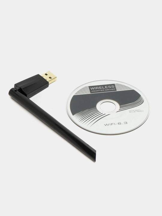 Wi-Fi adapter USB, noutbuk va kompyuter uchun, model ALFA UW07 - 