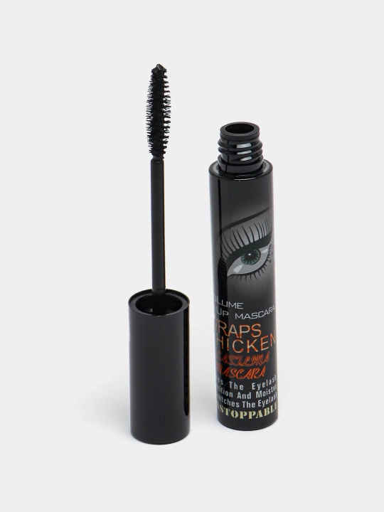 Туш для ресниц, водостойкая, черная, для ухода и затемнения, MASCARA - 