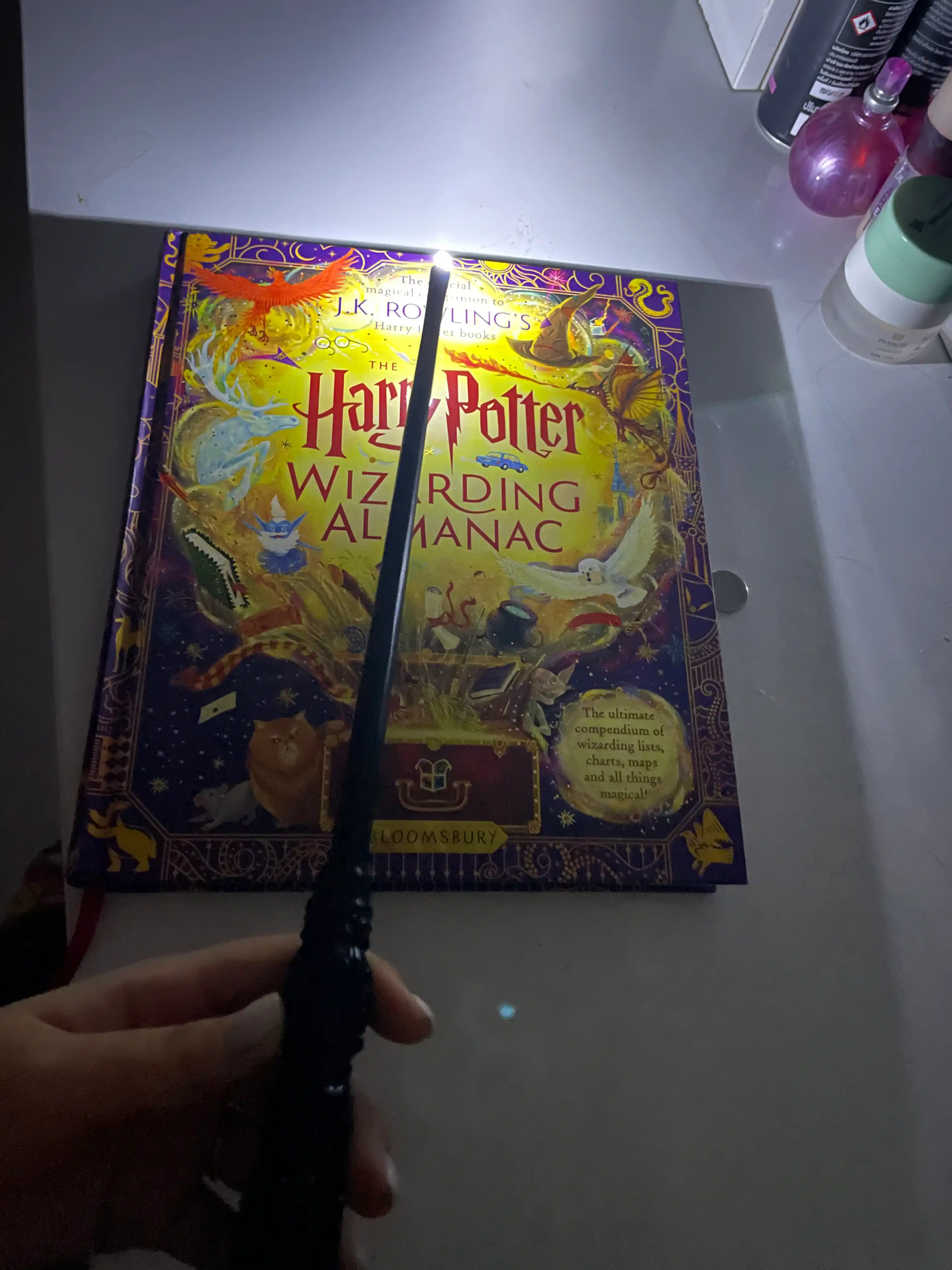 Chiroqli sehrli tayoqcha Harry Potter chiroq bilan, Dambldor, Garri Potter, Volendemort