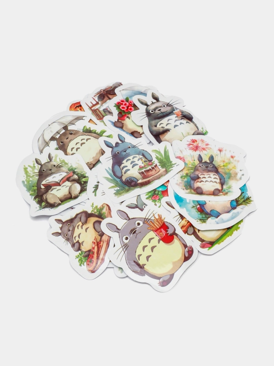 Nakleykalar, stikerlar Anime, One Piece, Mening qo'shnim Totoro, Kuromi, Hello Kitty