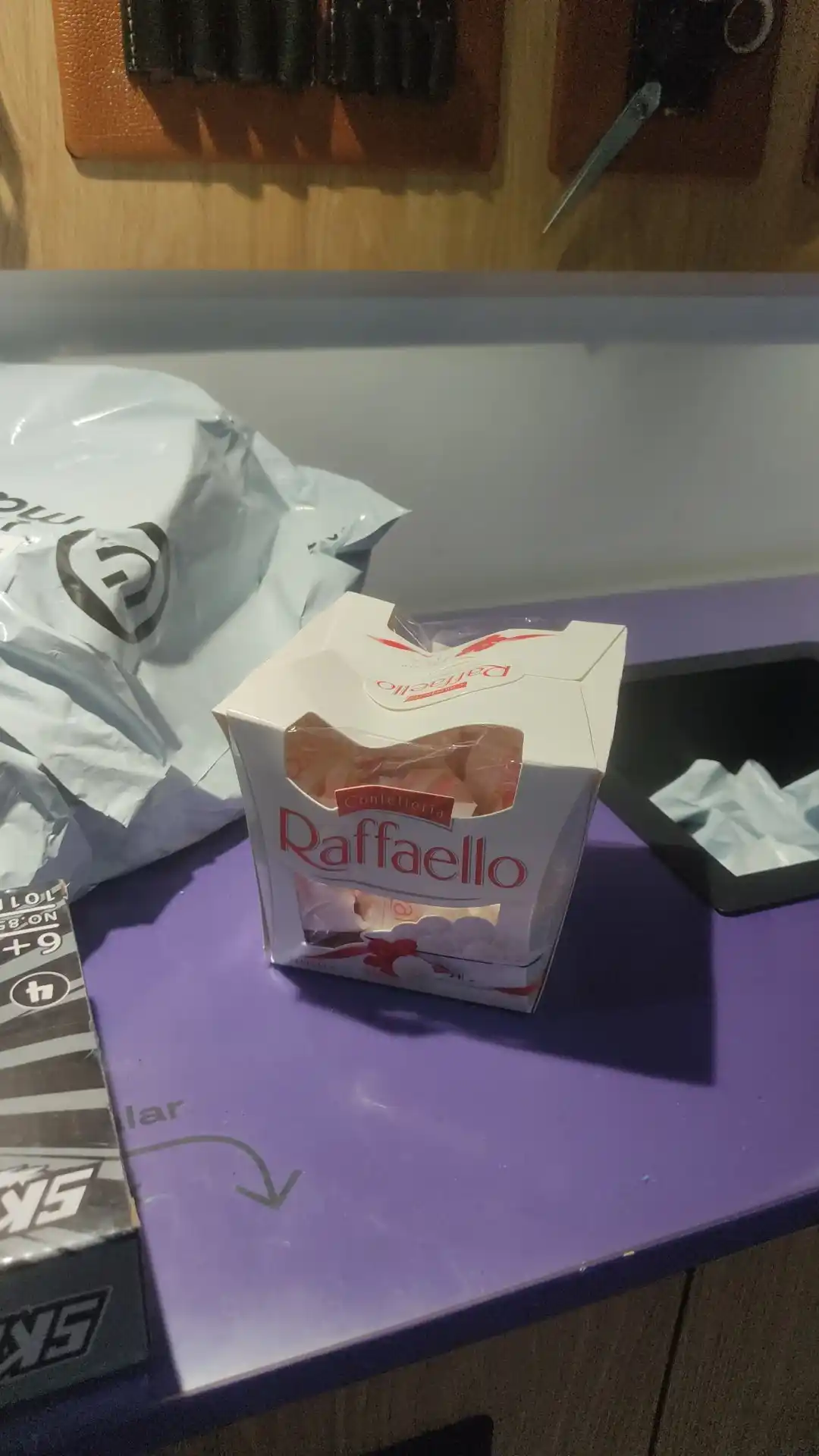 Raffaello: конфеты с миндалем, 150 гр
