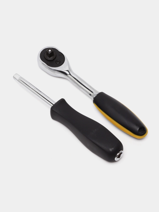 Olti burchakli tornavidalar to'plami Deli EDL1046 1/4", 46 dona