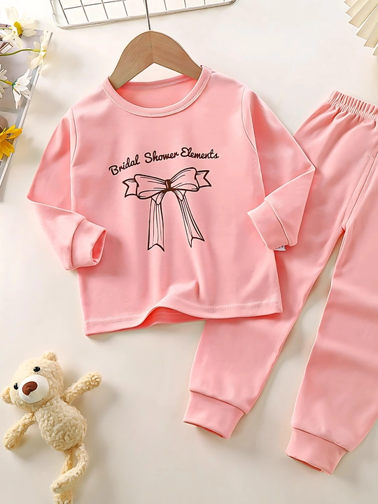 Пижамный, домашная одежда, для садика, комплект для детей, 1 - 6 лет - 