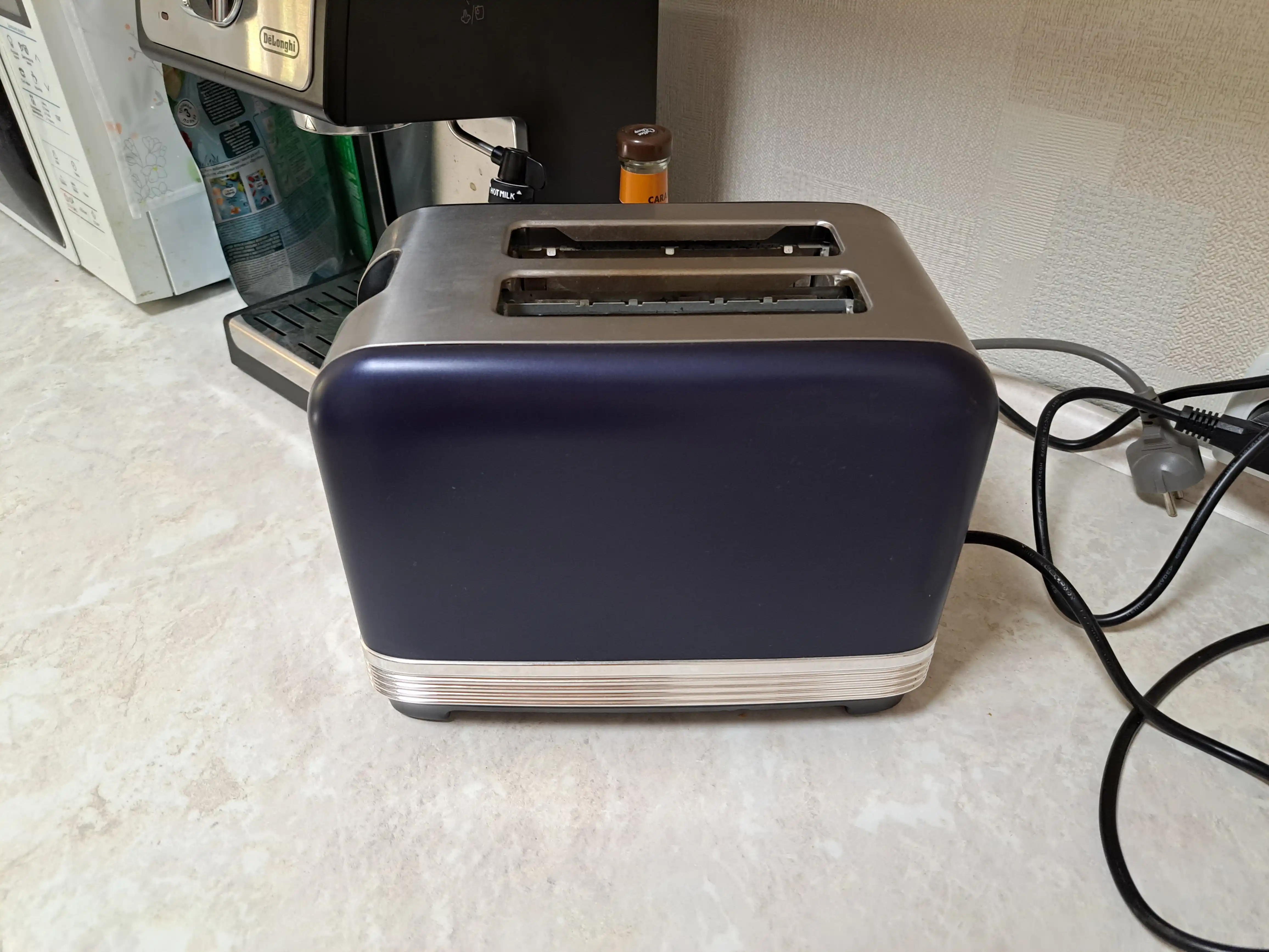 Тостер BQ T1000,с подогревом и разморозкой, для бутербродов и сэндвичей, мощность, 1000 Вт