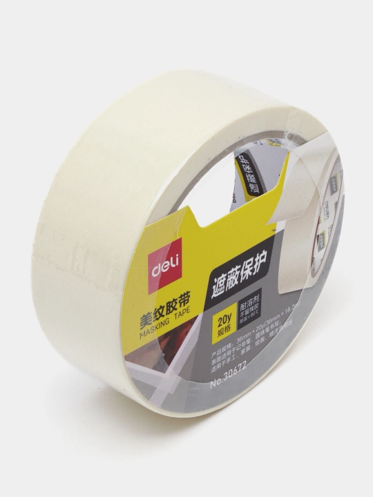 Скотч Deli 30672 Masking, 36 мм * 18 м