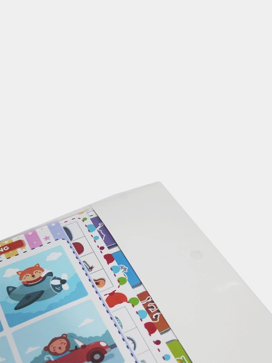 Развивающая книга Busybook, Монтессори на липучках