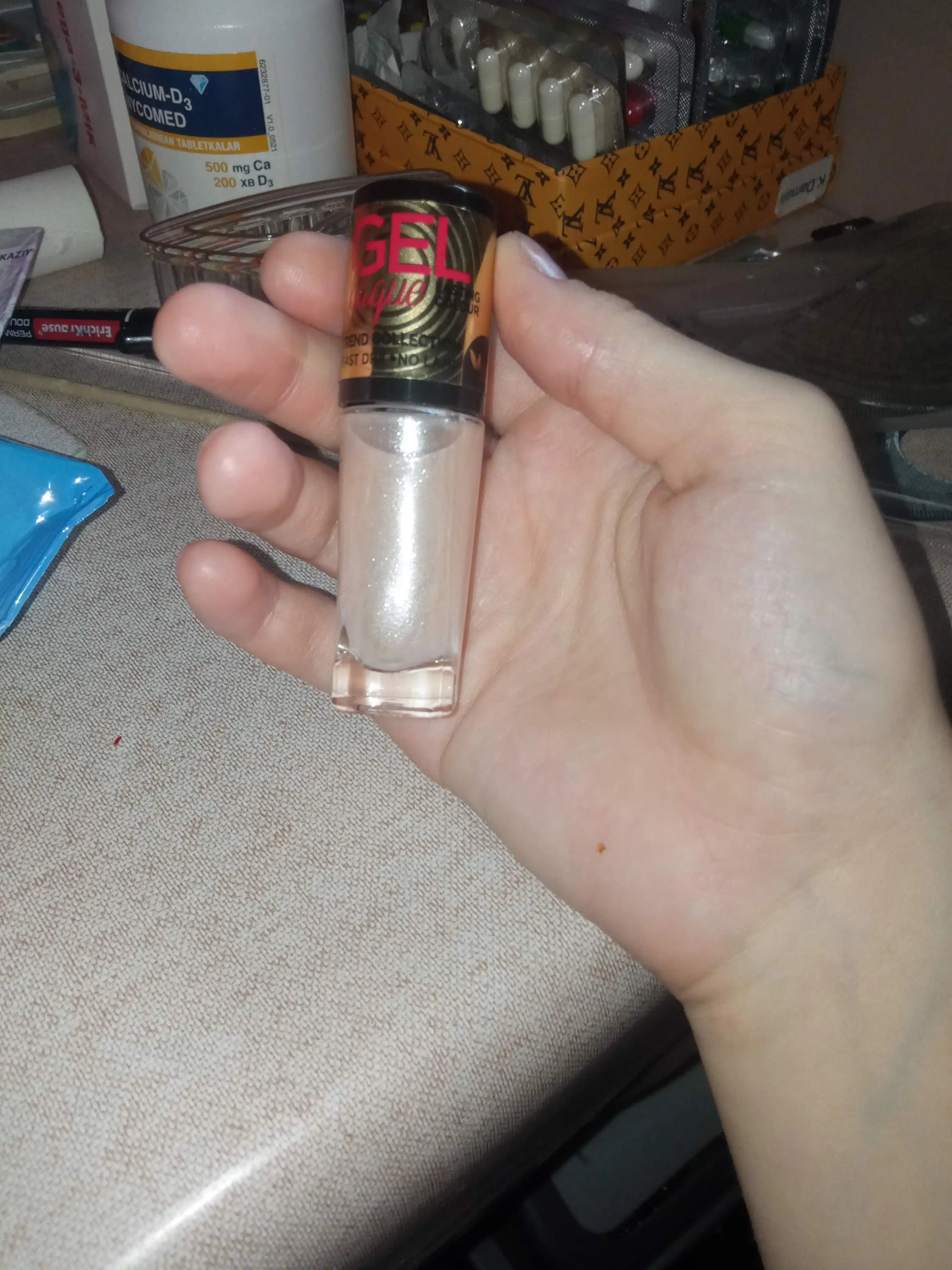 Лак для ногтей EvelineGel Laque, тон 25