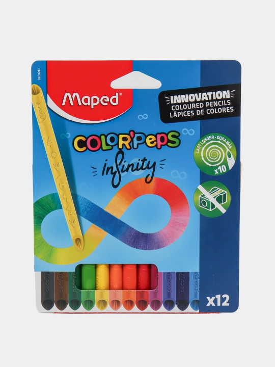 Rangli qalamlar INFINITY X12 MAPED 861600 q0000050809