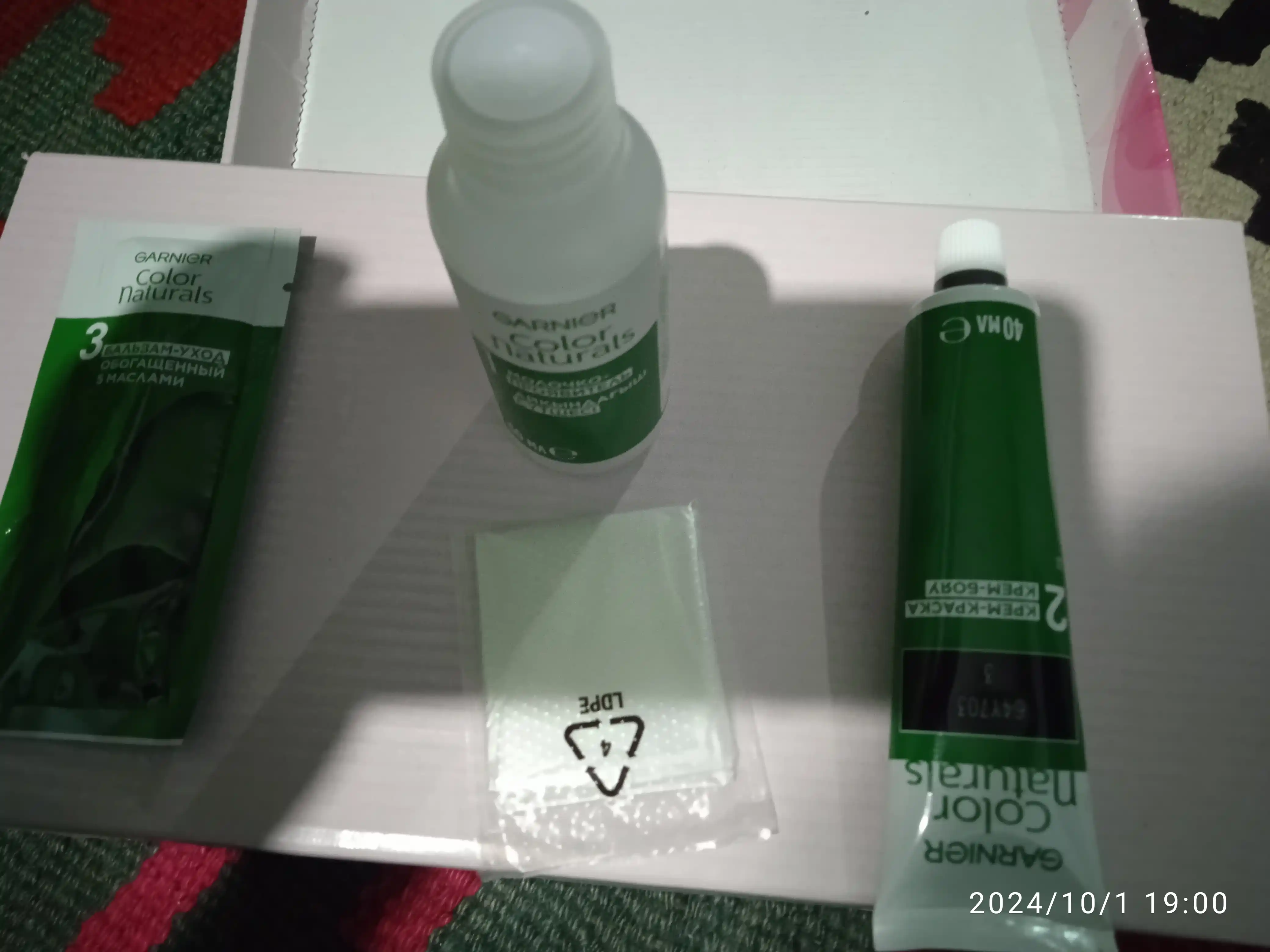 Garnier "Color Naturals" soch uchun chidamli to‘yimli bo‘yoq kremi, 3 Tem.kashtan