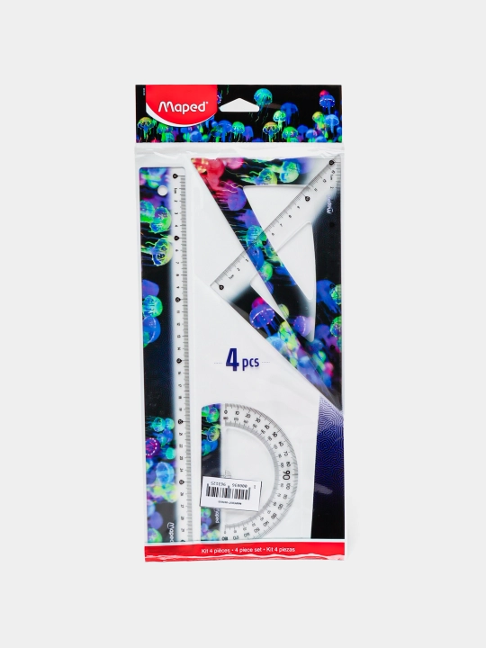 Chizg‘ichlar to‘plami  DRAFTING SET DEEPSEA PARADISE 4P 30CM Maped 981833 q0000051148