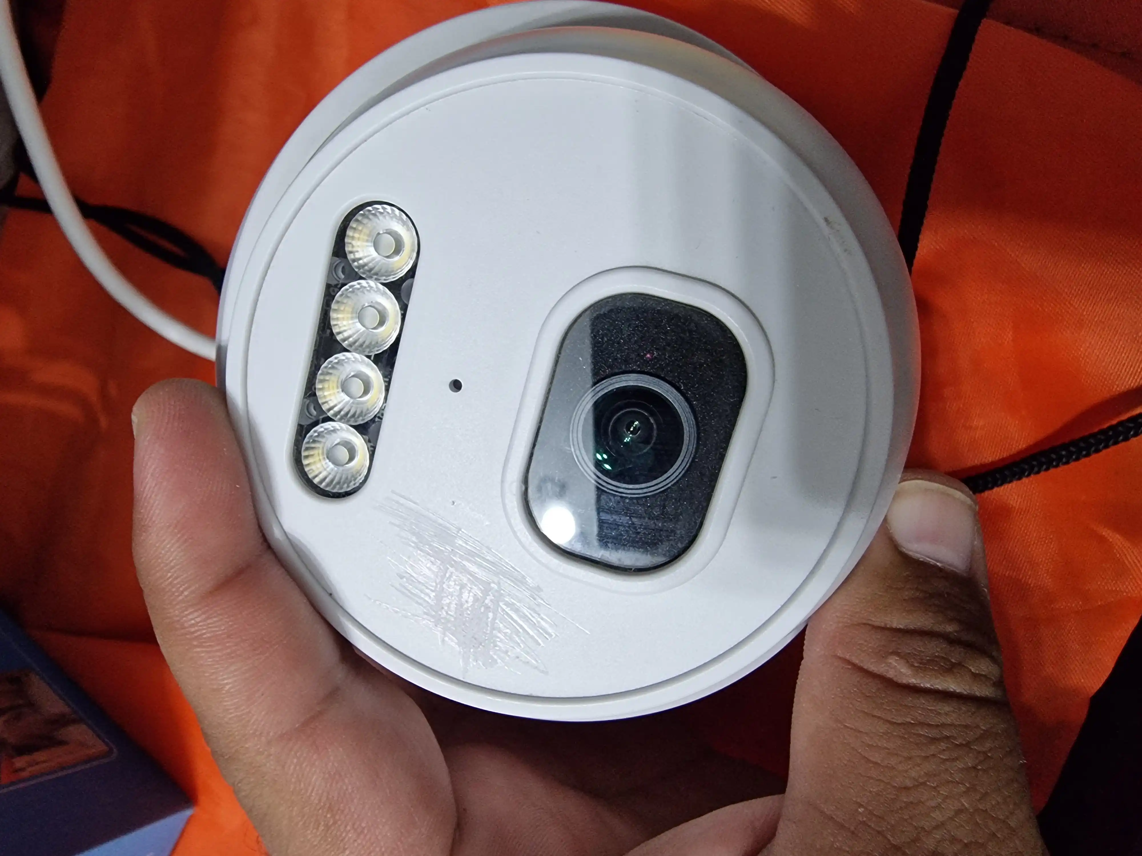 VStarcam CS880 WiFi Professijnal kuzatuv kamerasi, CS880-POE 3 MP, tungi rangli video
