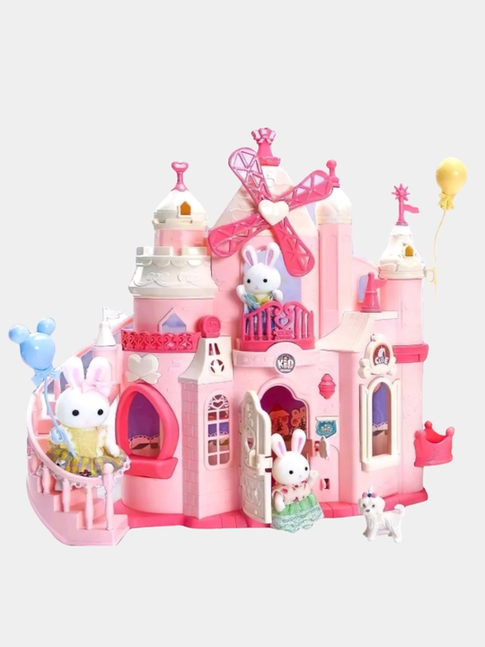 Кукольный домик для девочек, дом зайчика, кролика, Sylvanian Families
