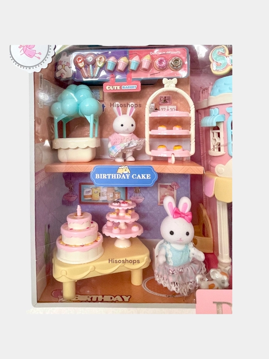 Кукольный домик для девочек, дом зайчика, кролика, Sylvanian Families
