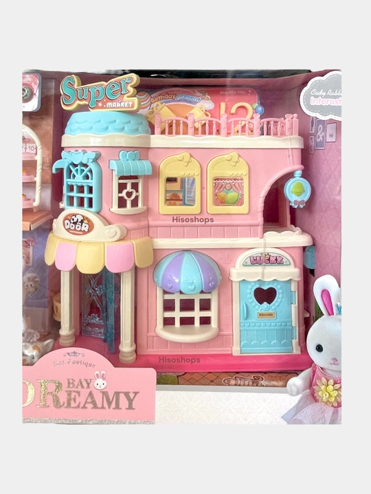 Кукольный домик для девочек, дом зайчика, кролика, Sylvanian Families