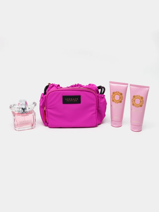 Ayollar uchun parfumlangan suv, VERSACE BRIGHT CRYSTAL sovg'a to'plami, ITALIYA