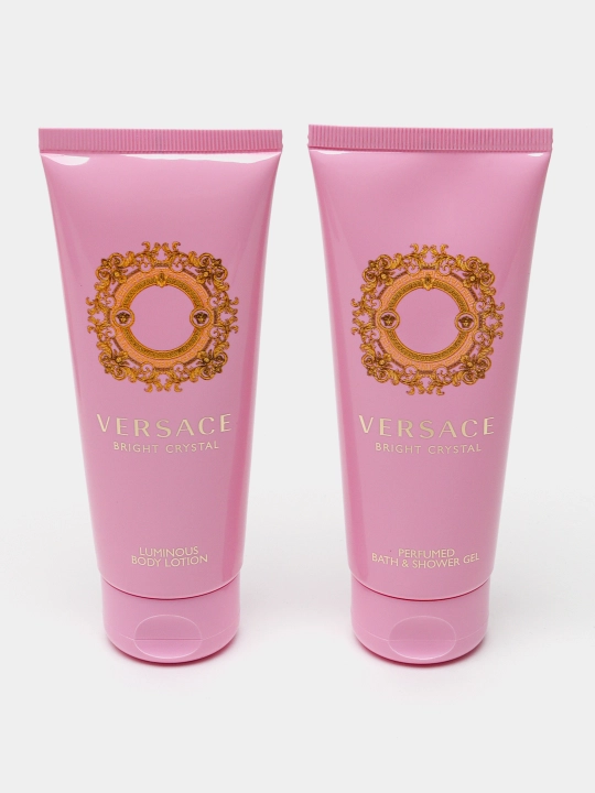 Ayollar uchun parfumlangan suv, VERSACE BRIGHT CRYSTAL sovg'a to'plami, ITALIYA