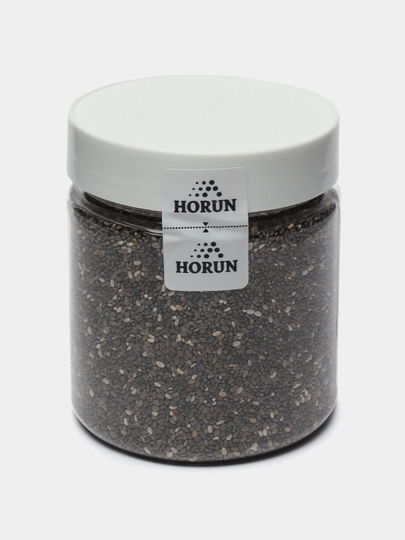 Семена Чиа, натуральные чёрные от "HORUN", 150 гр — MAH-CHIA150-АЛЫЙ