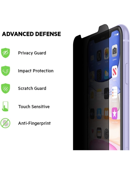 Защитное стекло aнтипеенинг, тонировка для iPhone XS,11,XR,12,13,14,15, Pro, Pro Мax