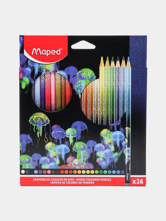 Rangli qalamlar DEEPSEA PARADISE X24 CARD BOX Maped 831705 q0000051171