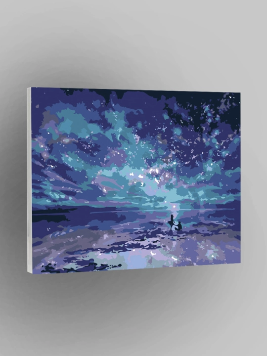 Картина рисование по номерам ARTERY "Абстракция", раскраска на холсте, 40 * 50 см - 