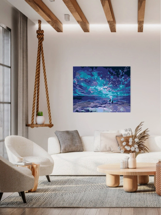 Картина рисование по номерам ARTERY "Абстракция", раскраска на холсте, 40 * 50 см