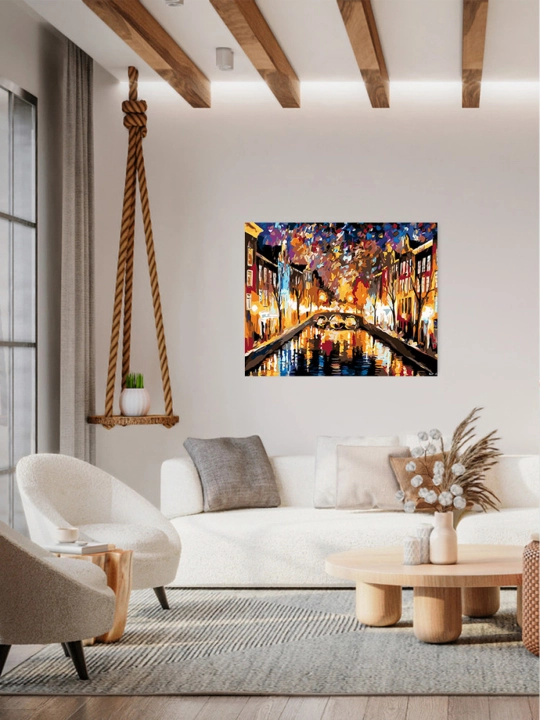 Картина рисование по номерам ARTERY "Абстракция", раскраска на холсте, 40 * 50 см