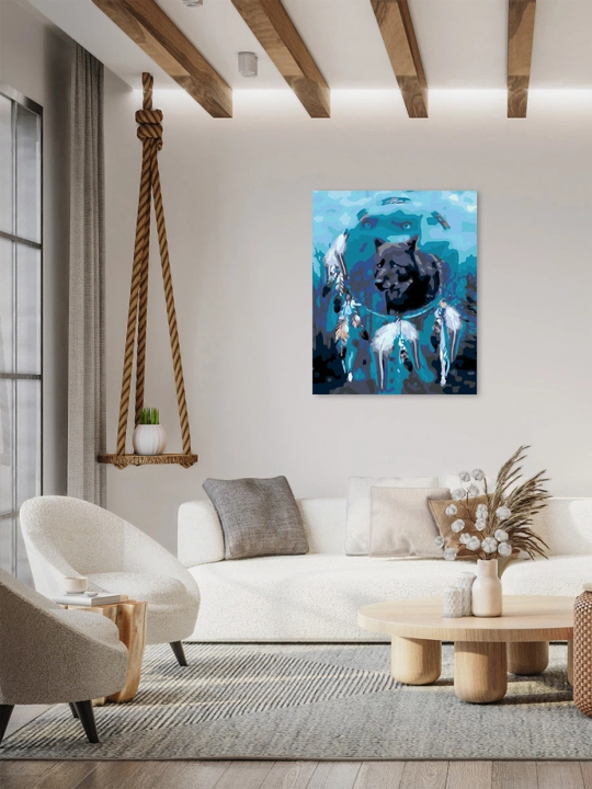 Картина рисование по номерам ARTERY "Абстракция", раскраска на холсте, 40 * 50 см