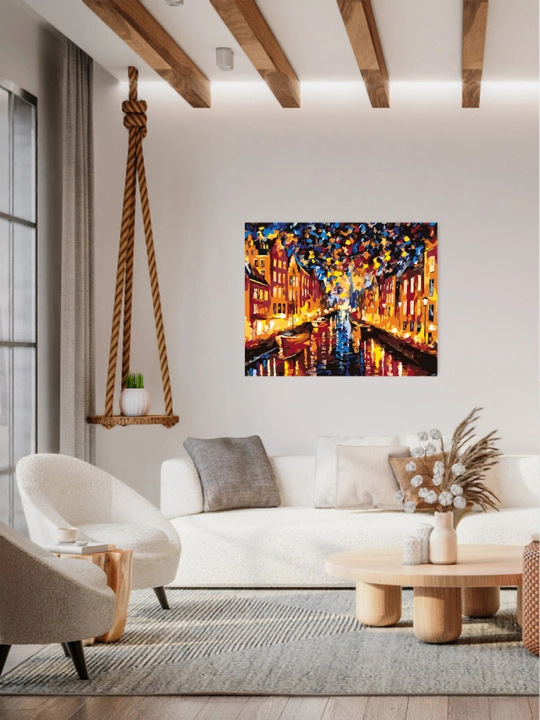 Raqamlar bo'yicha rasm chizish ARTERY "Abstraksiya", holstda chizmachilik, 40 * 50 sm