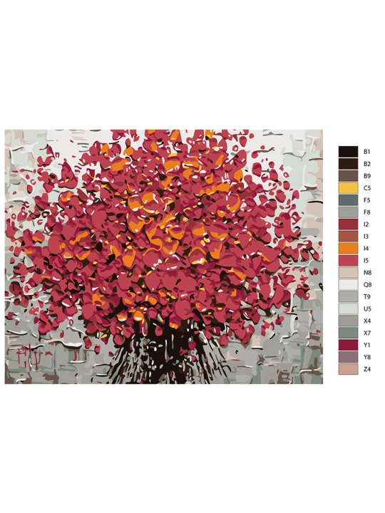Картина рисование по номерам ARTERY "Абстракция", раскраска на холсте, 40 * 50 см