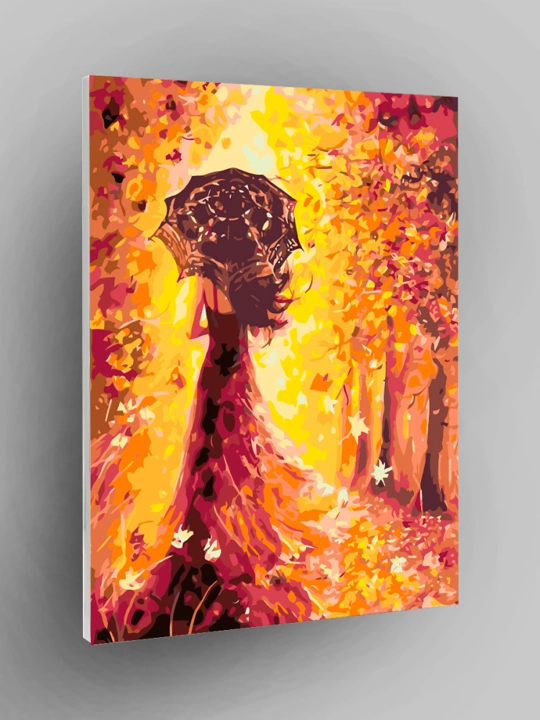 Картина рисование по номерам ARTERY "Абстракция", раскраска на холсте, 40 * 50 см - 
