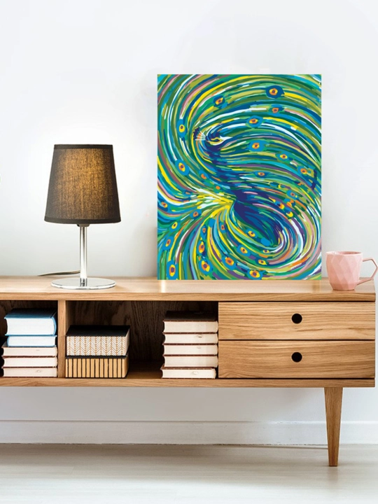 Картина рисование по номерам ARTERY "Абстракция", раскраска на холсте, 40 * 50 см