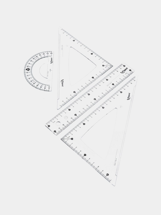 Набор линеек CLASSIC 4P 20CM BAG MAPED 242820 q0000050788