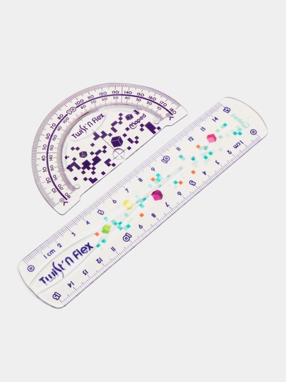 Набор линеек DRAFTING SET PIXEL PARTY TWISTNFLEX BAG Maped 981835 q0000051149