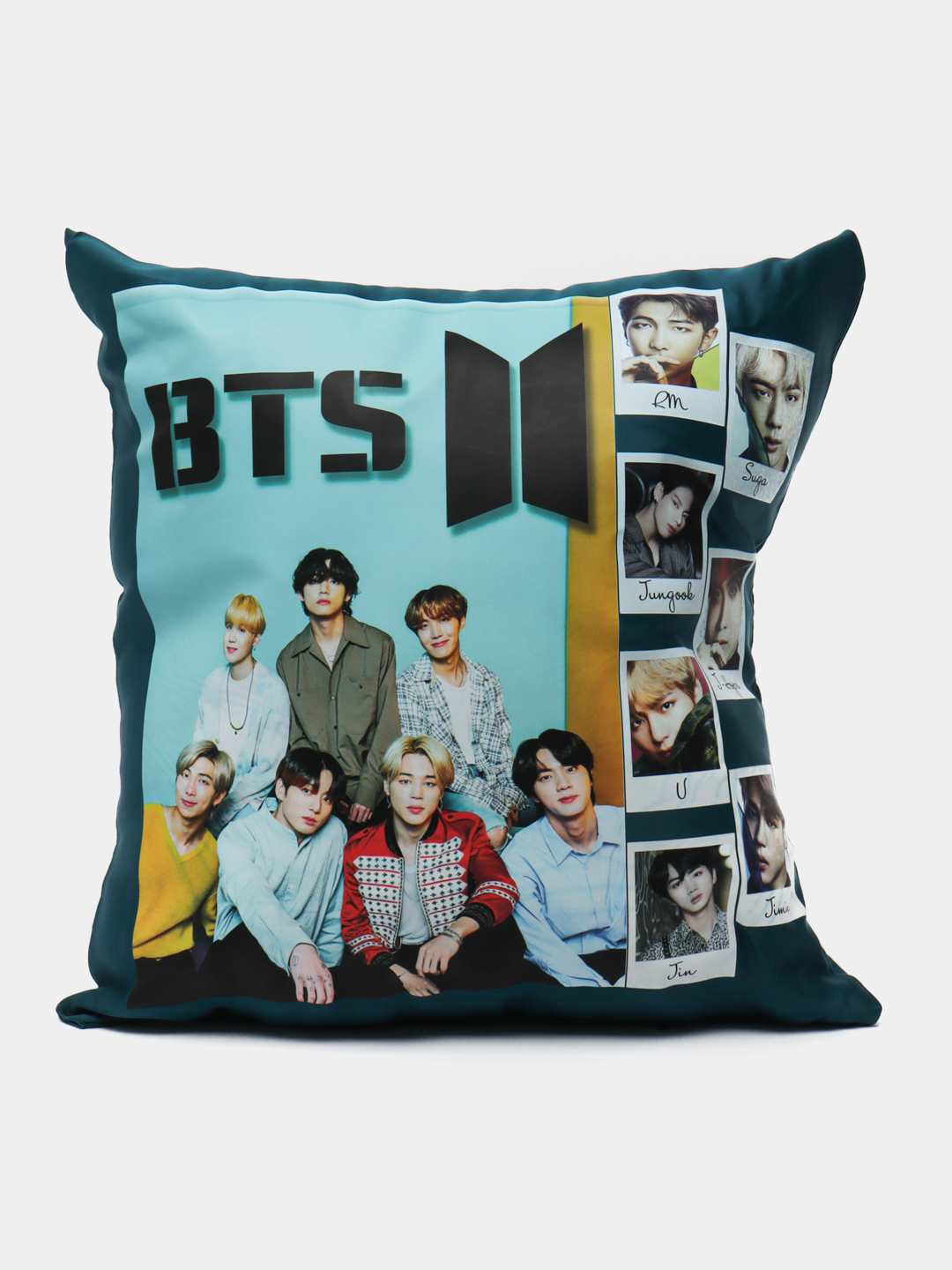 BTS guruhi bosilgan atlas yostiqlar - 