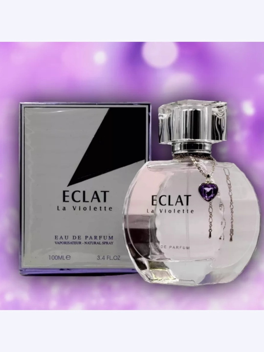 Atir Eclat La Violette ayollar uchun chidamli parfyum suvi, 100 ml