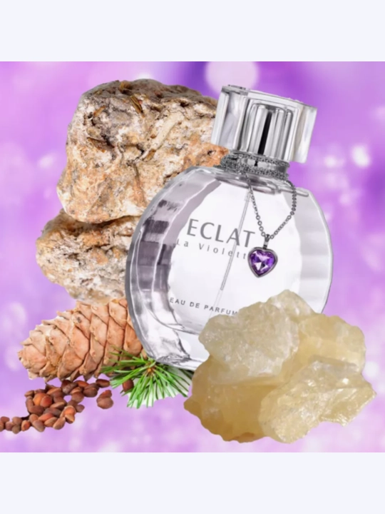 Atir Eclat La Violette ayollar uchun chidamli parfyum suvi, 100 ml