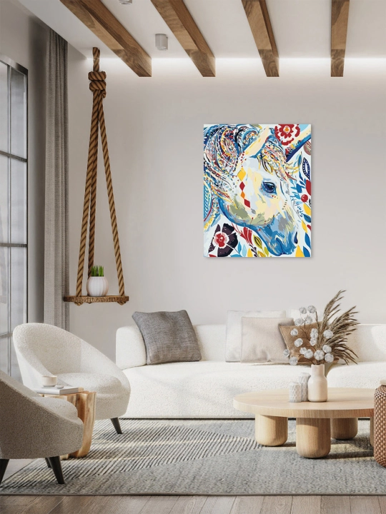 Raqamlar bo'yicha rasm chizish ARTERY "Abstraksiya", holstda chizmachilik, 40 * 50 sm
