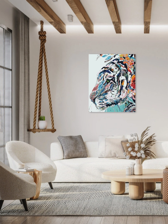 Картина рисование по номерам ARTERY "Абстракция", раскраска на холсте, 40 * 50 см