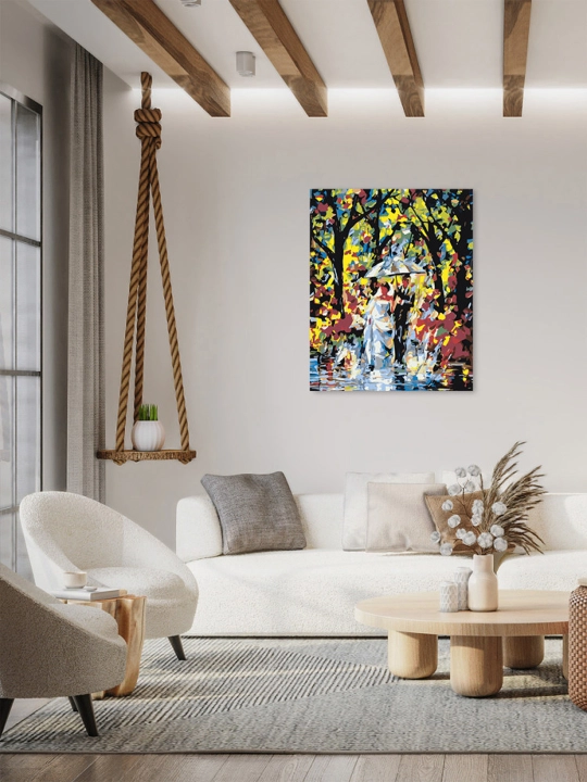 Картина рисование по номерам ARTERY "Абстракция", раскраска на холсте, 40 * 50 см