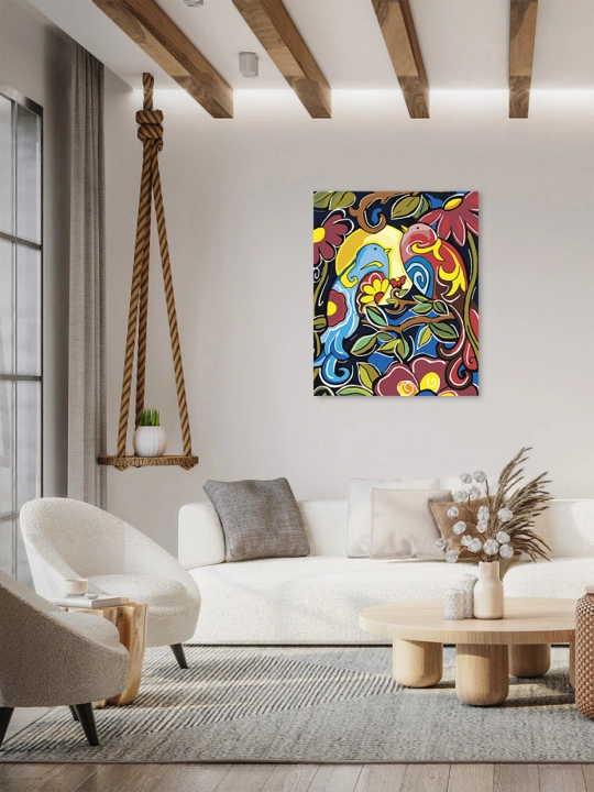 Картина рисование по номерам ARTERY "Абстракция", раскраска на холсте, 40 * 50 см