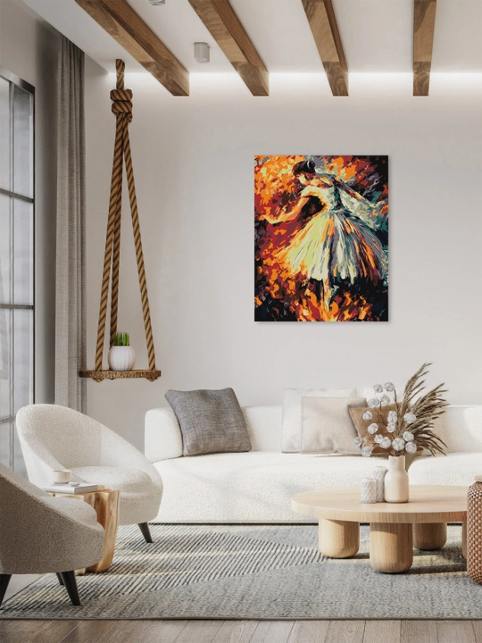 Картина рисование по номерам ARTERY "Абстракция", раскраска на холсте, 40 * 50 см