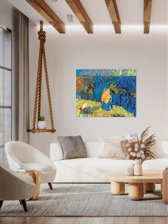 Картина рисование по номерам ARTERY "Абстракция", раскраска на холсте, 40 * 50 см