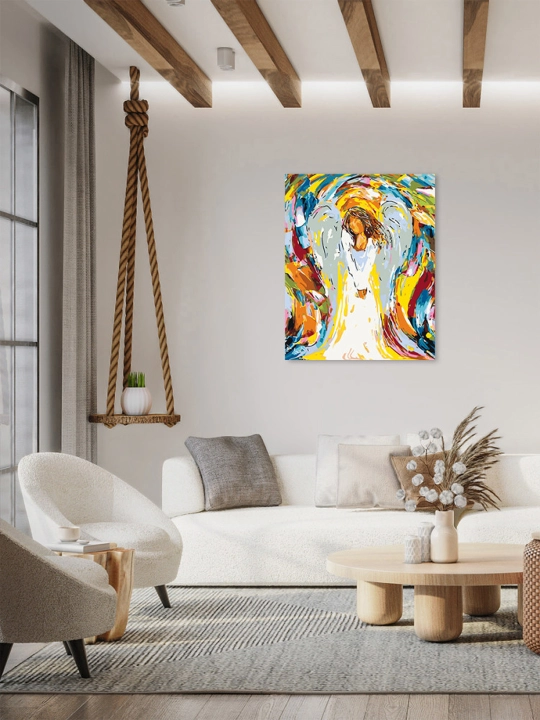 Картина рисование по номерам ARTERY "Абстракция", раскраска на холсте, 40 * 50 см