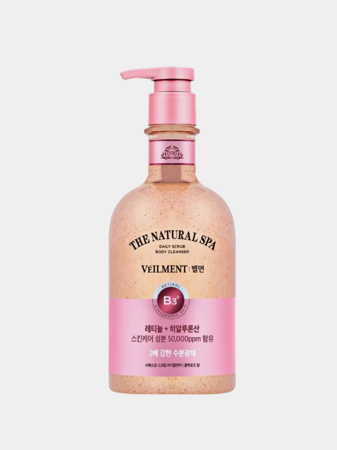 Гель-скраб для душа, 2 в 1 LG Veilment "Black Rose, Jasmine Wash" 400 мл, подарочный набор