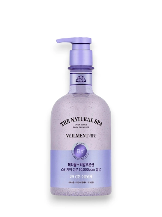 Гель-скраб для душа, 2 в 1 LG Veilment "Black Rose, Jasmine Wash" 400 мл, подарочный набор
