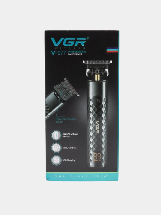 VGR, professional trimmer, simsiz, soch olish uchun