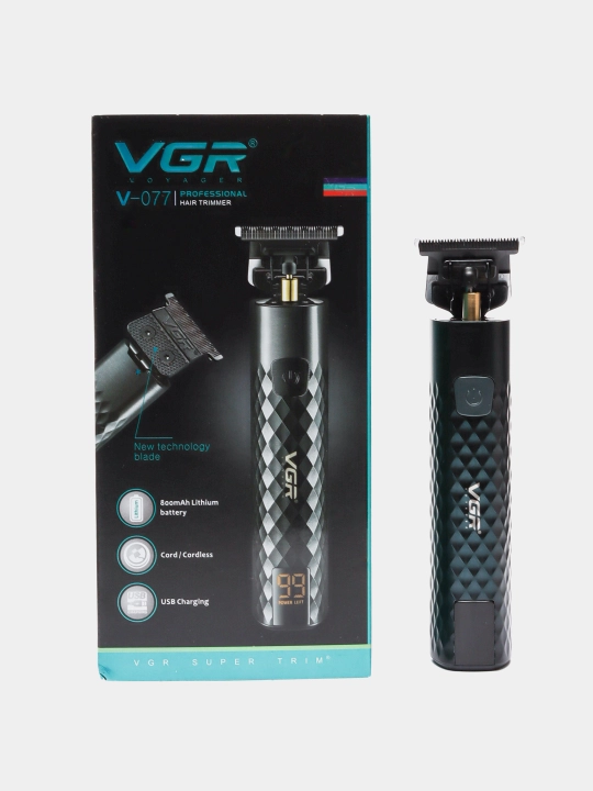 VGR, professional trimmer, simsiz, soch olish uchun