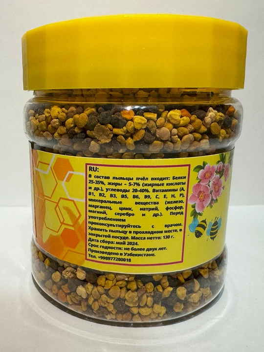 Asal, gul gulchanglari, ari, 130 g