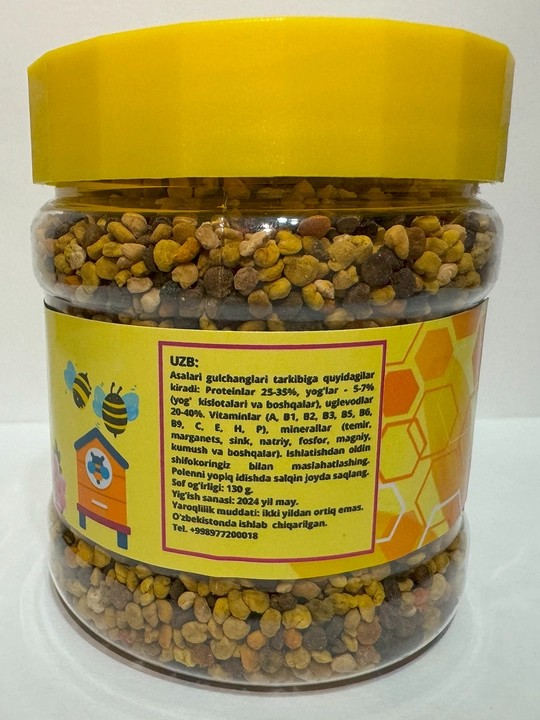 Asal, gul gulchanglari, ari, 130 g