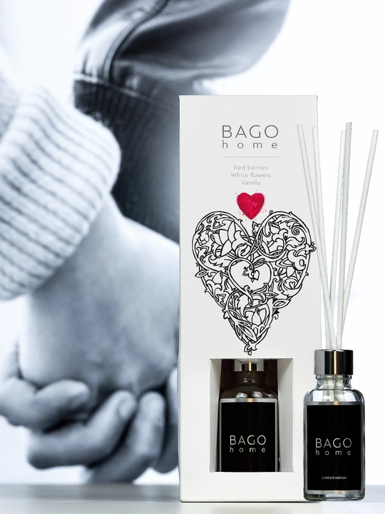 Tabiiy xushbo'y diffuzor BAGO home Love only, 30 ml